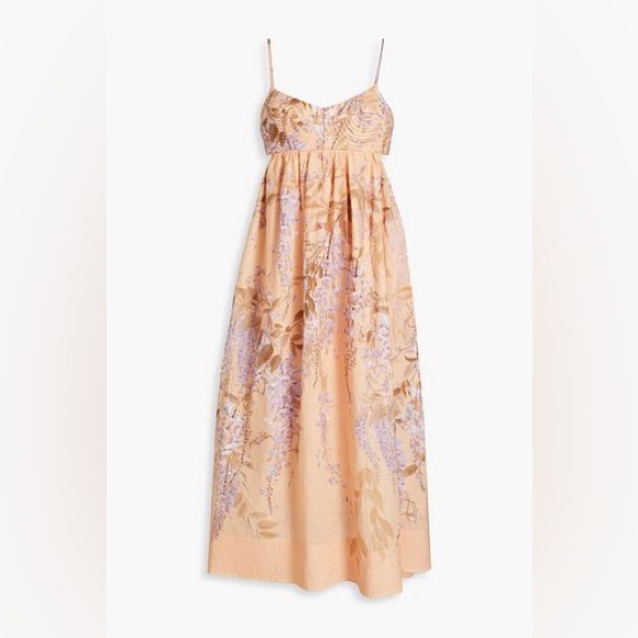 Zimmermann Dresses & Skirts - Zimmermann Rosa Bralette Midi Dress